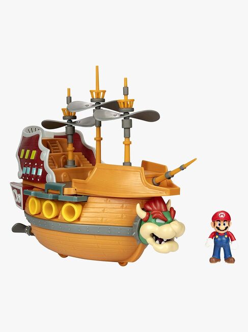 Nintendo Super Mario Bowsers Skib Deluxe Legesæt
