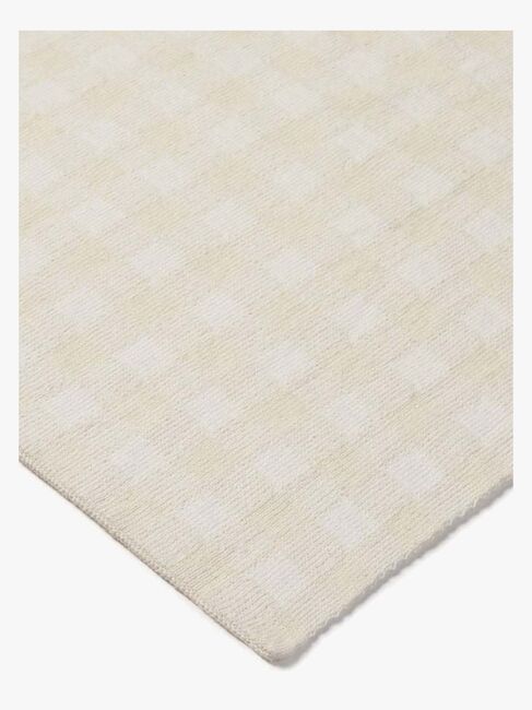 LorenaCanals Vichy Tæppe, Ivory