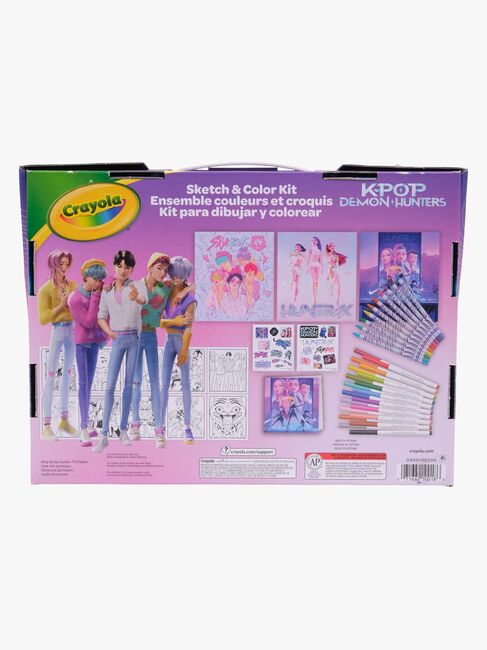 Crayola KPop Demon Hunters Color & Sketch Malesæt 374-040018-1148_2.jpg