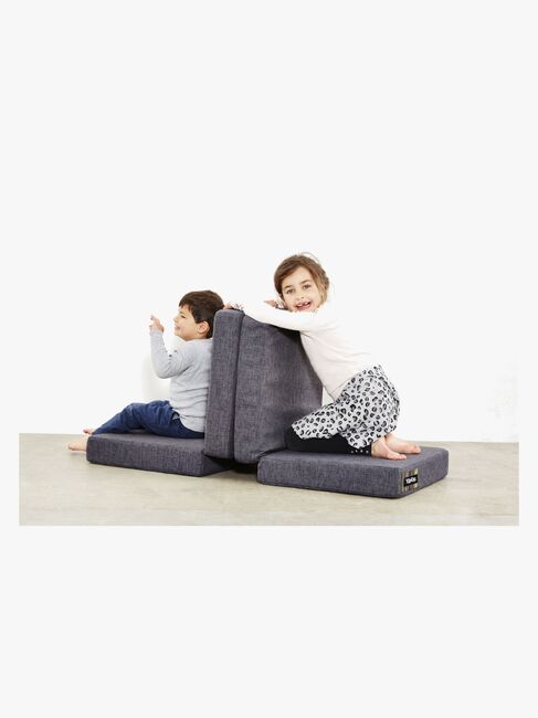 by KlipKlap 4 Fold Madras, Mørkegrå