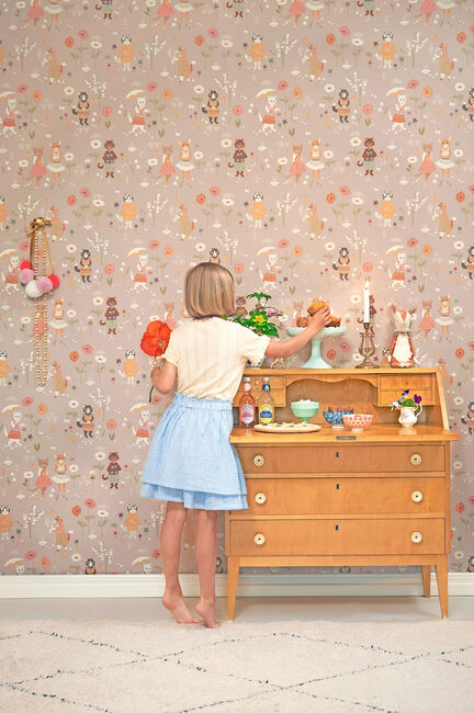 Majvillan Tapet Catwalk, Dusty Lilac