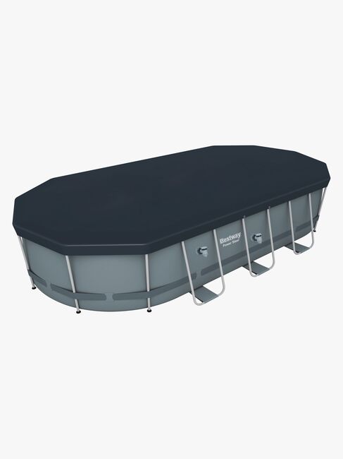 Bestway Power Steel Oval poolsæt 549x274x122 cm