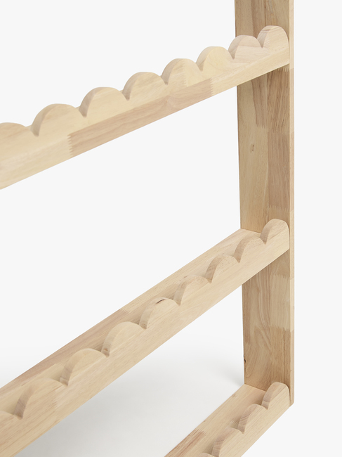 Alice & Fox Dune  Væghængt Bogreol, Natural Wood