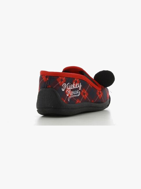 Disney Mickey Mouse Hjemmesko, Black/Red