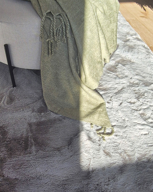 KMCarpets Heaven Deluxe Gulvtæppe 140x200, Grå