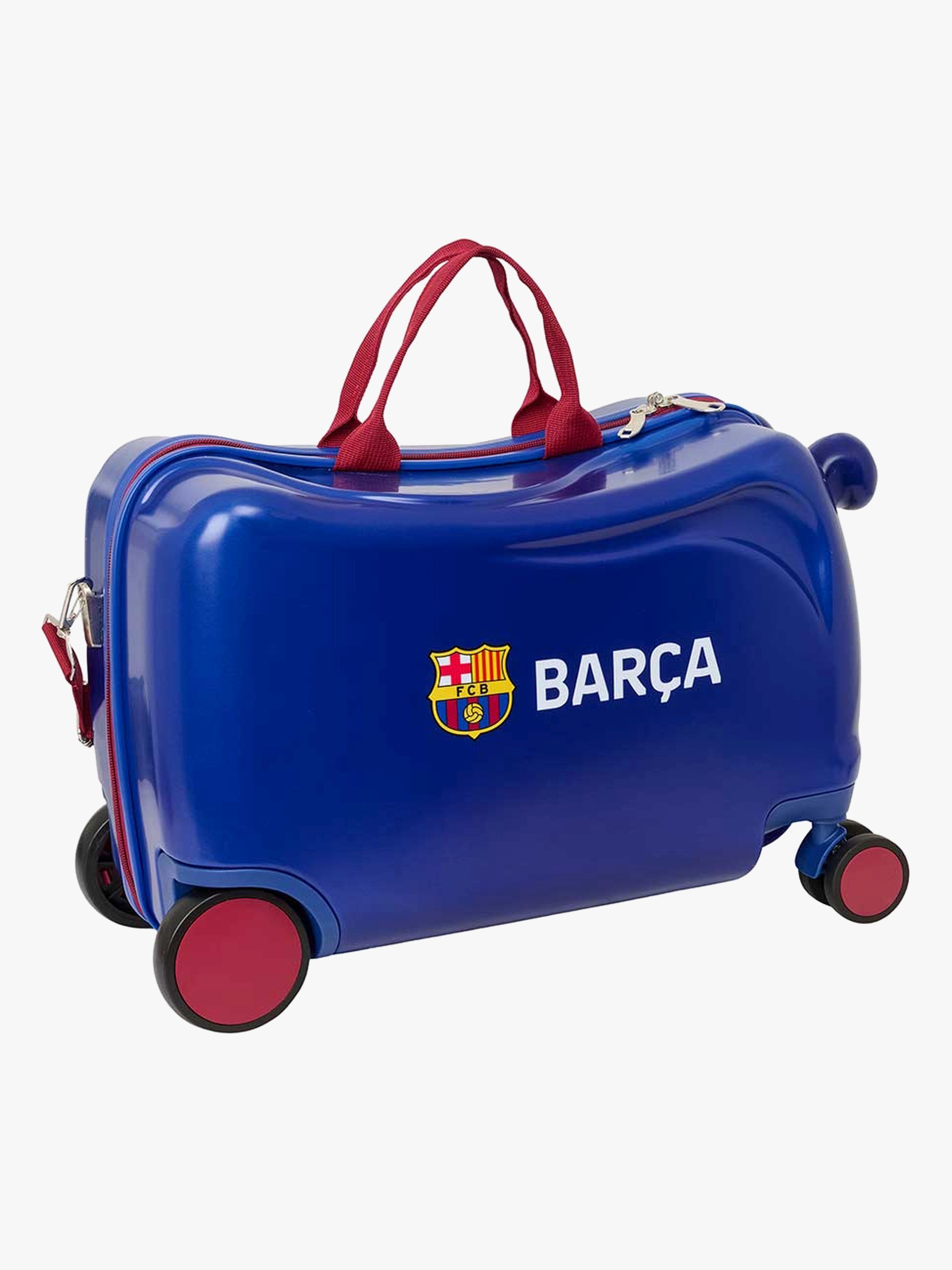 FC Barcelona Ride On Kuffert 25L, Blå/Rød