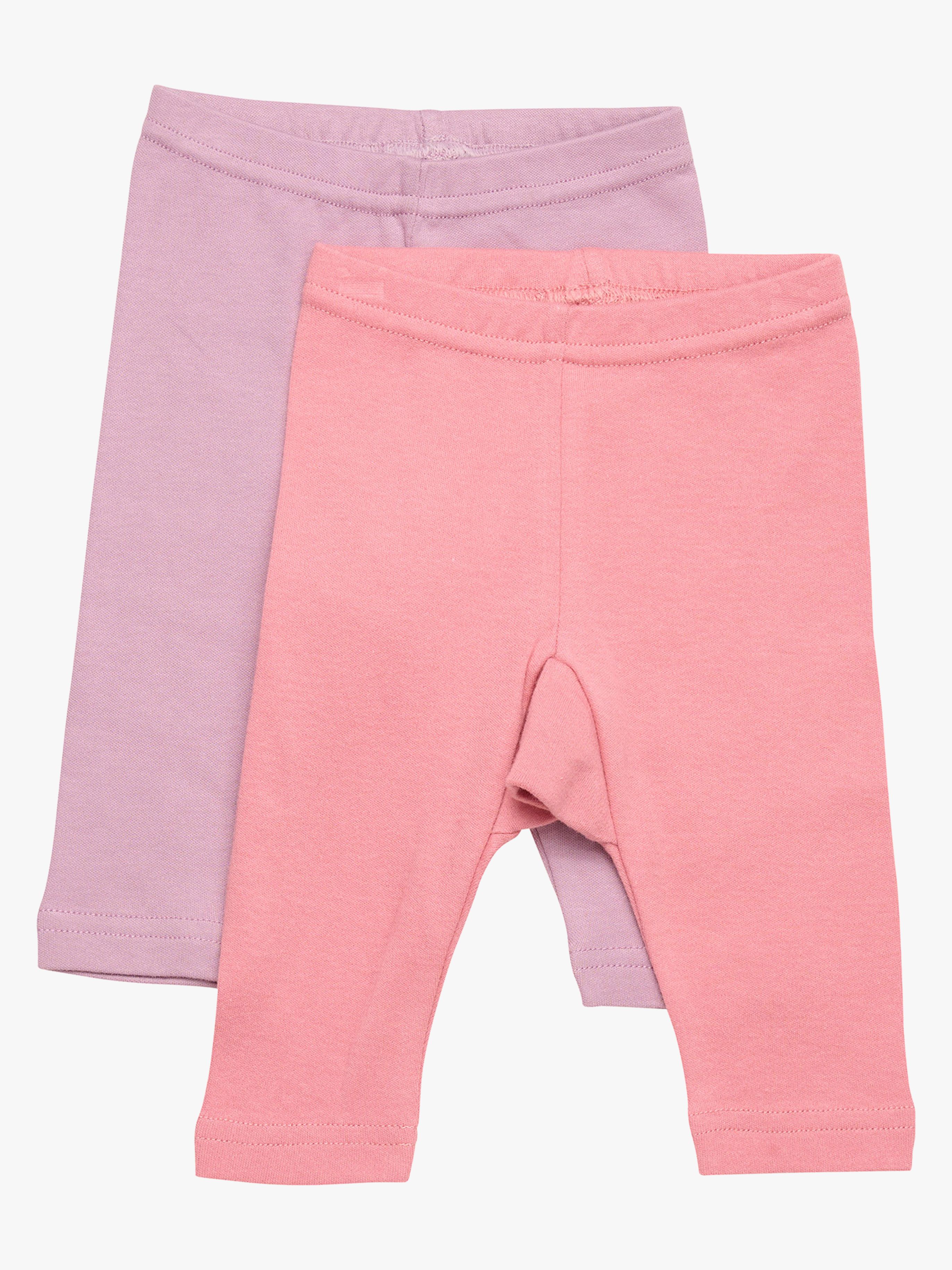 Pippi Leggings 2-pak, Dusty Rose, 74