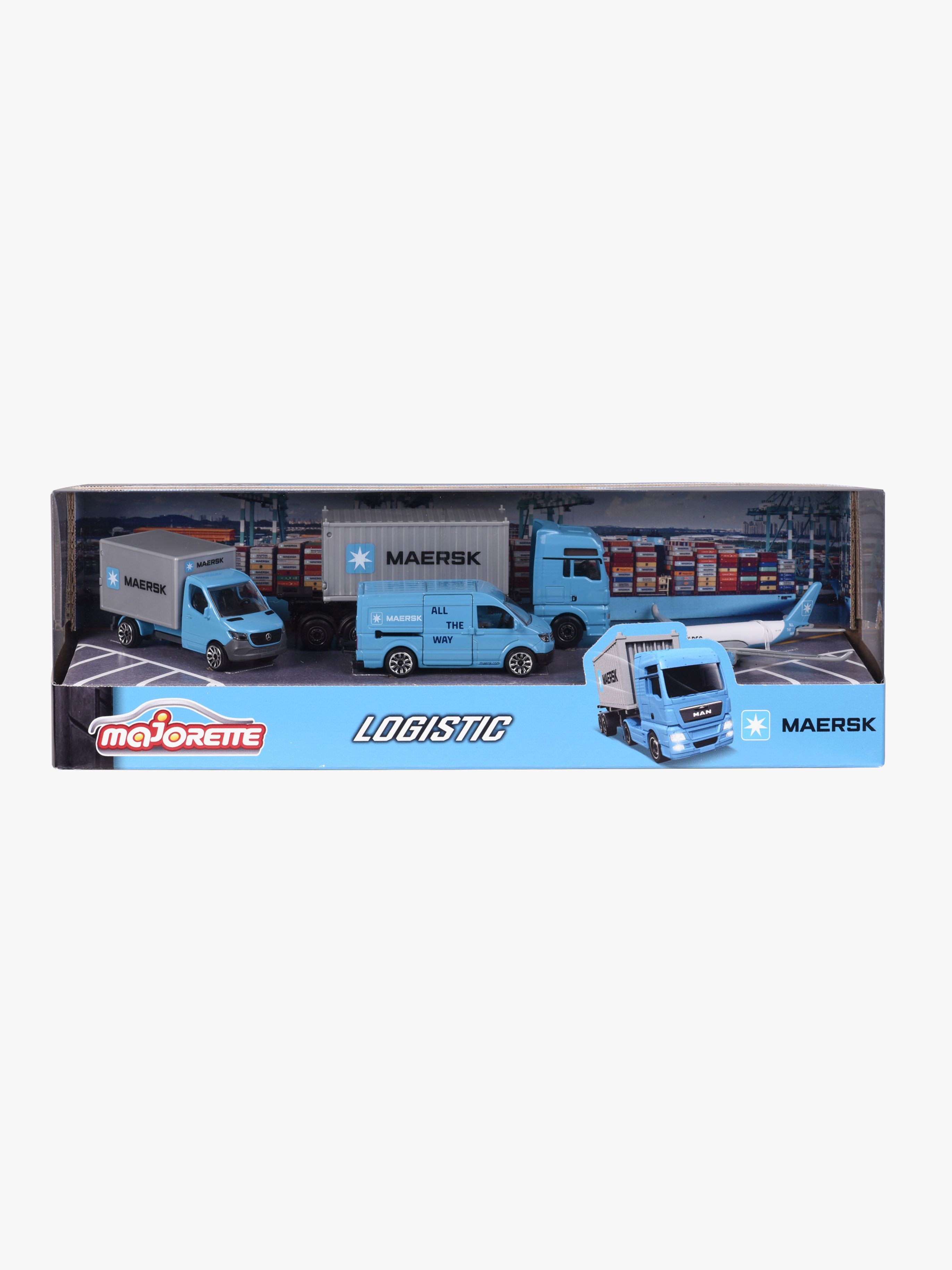Majorette Maersk Gaveæske 4-Pak