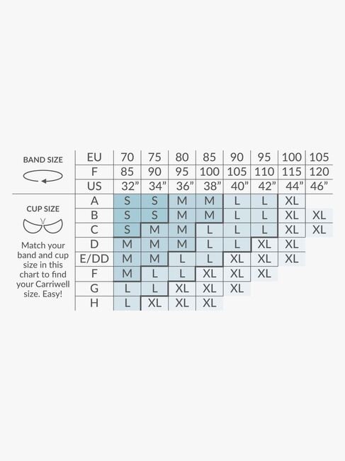 Carriwell Graviditets- & Amme-BH Carri-Gel, Sort