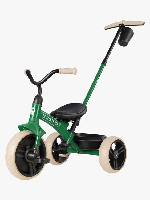 QPlay Elite Pro Trehjulet Cykel, Grøn