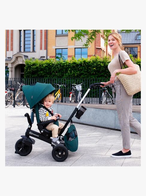 Kinderkraft EASYTWIST Midnight Trehjulet Cykel, Grøn