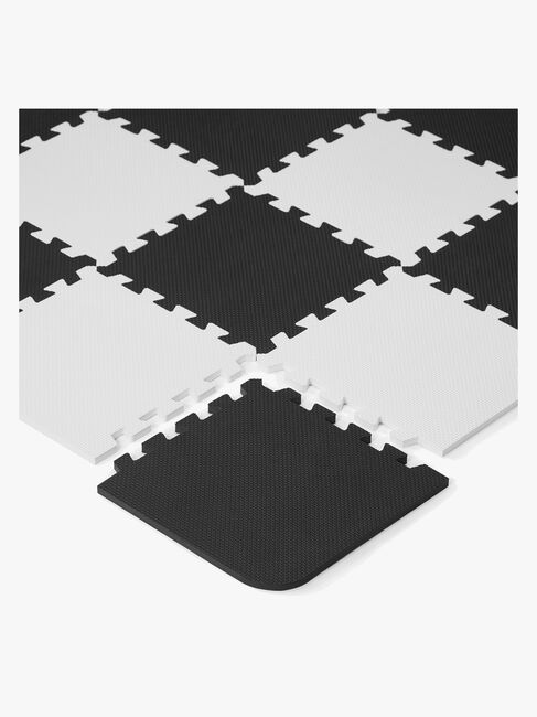 Kinderkraft Puslespilstæppe 150x180 Foam, Sort