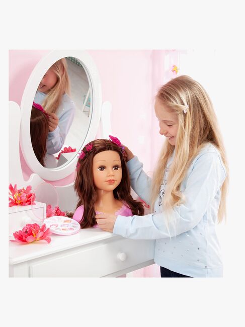 Bayer Design Charlene Super Model Sminkedukke, Brunette