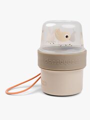 Done By Deer Birdee To Go Two-Way Snackbeholder, Sand