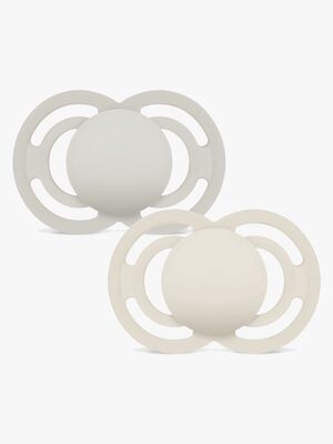 MAM Perfect Sut Silikone 2-pak 6-16m, Neutral