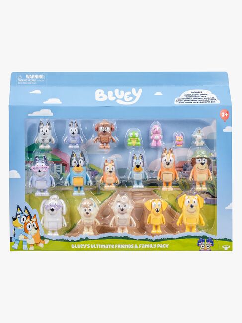 Bluey Figursæt Familie & Venner 18 Stk.