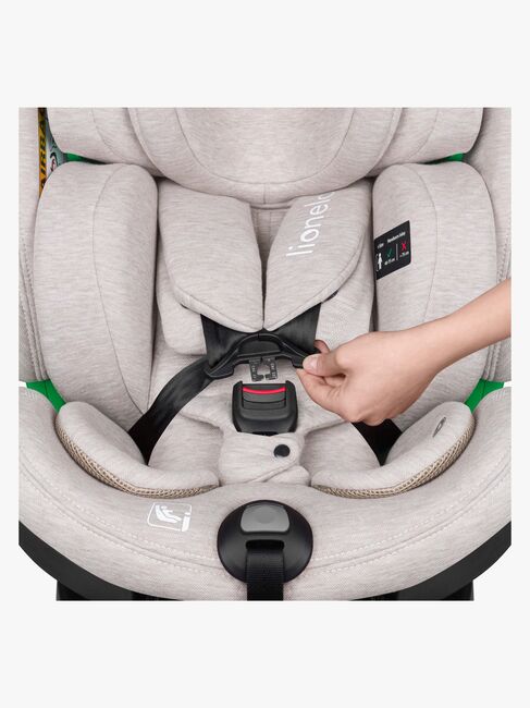 Lionelo Harmony i-Size Autostol, Beige Sand Bamboo