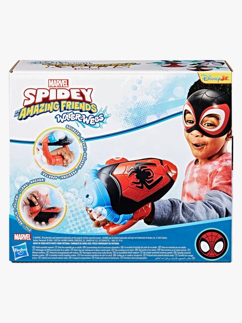 Spidey And His Amazing Friends Water-Webs Miles Morales Boblekaster