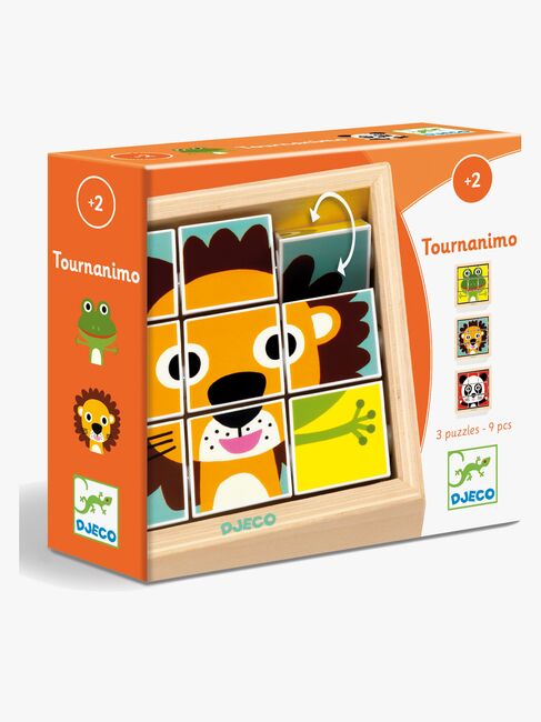 Djeco Puttekasse Tournanimo 3-i-1