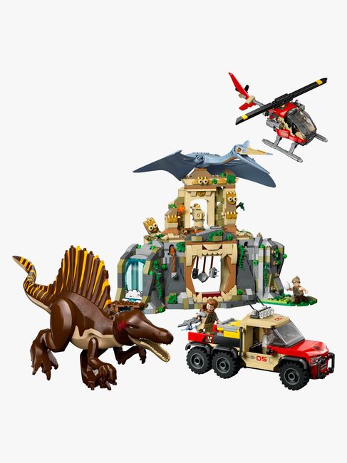 LEGO Jurassic World 76976 Luftmission: Spinosaurus og quetzalcoatlus