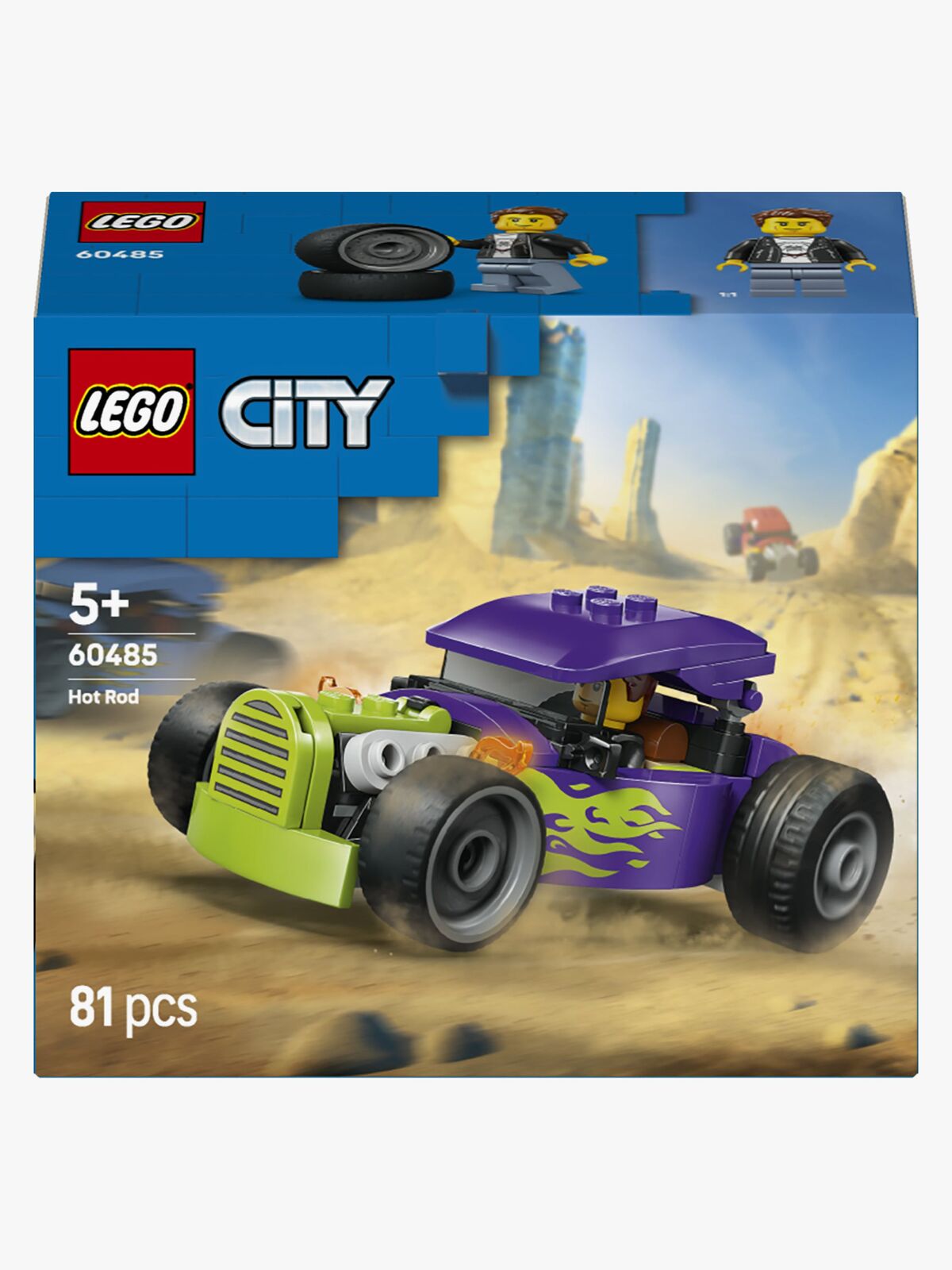 LEGO City 60485 Hotrod-bil
