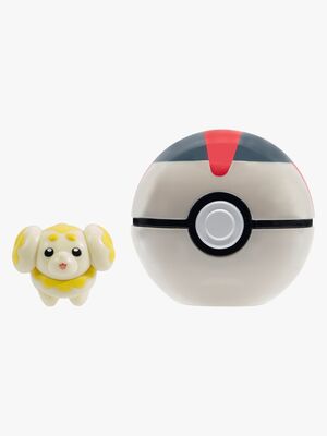Pokémon Clip 'N' Go Legesæt Fidough med Timer-ball