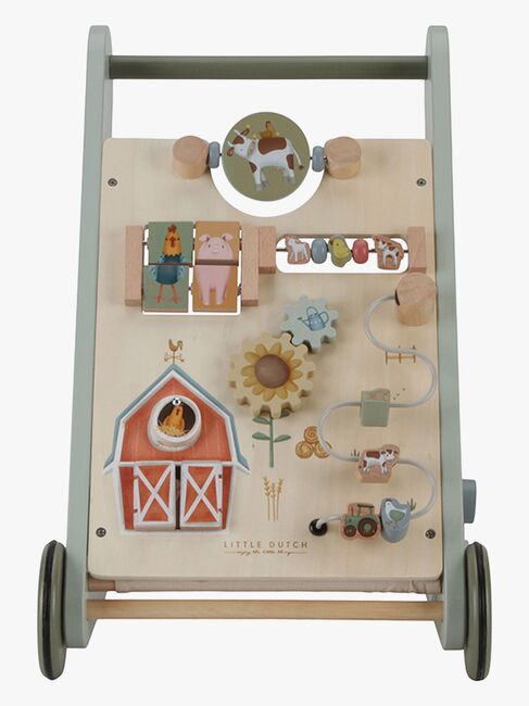 Little Dutch Multiaktivitet Gåvogn Forest Friends, Grøn