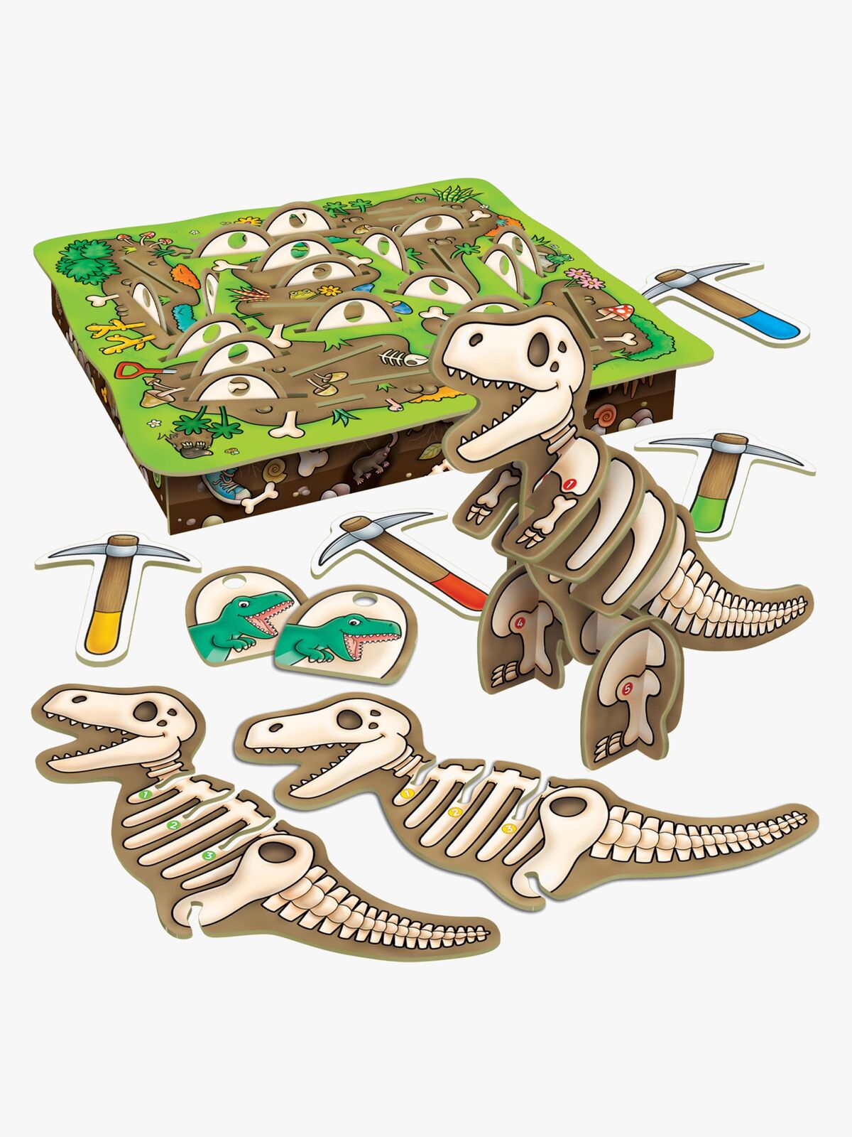 Orchard Toys Børnespil Udgravning Af Dinosaurer