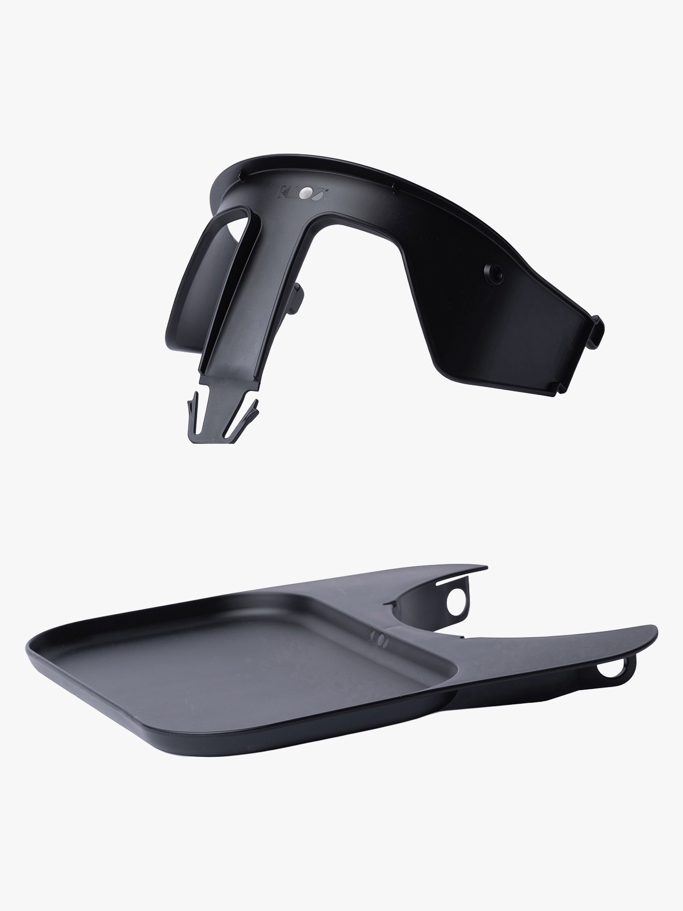 KAOS Sikkerhedsbøjle & Bakke, Charcoal Black