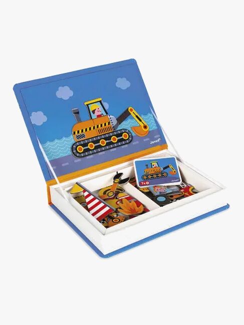 Janod Magneti'Book Racers Magnetsæt 50 Stk.