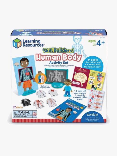 Learning Resources Skill Builders  Pædagogisk Legesæt Menneskekroppen