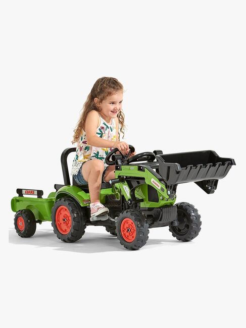 Falk Claas Arion 410 Skovl med Trailer