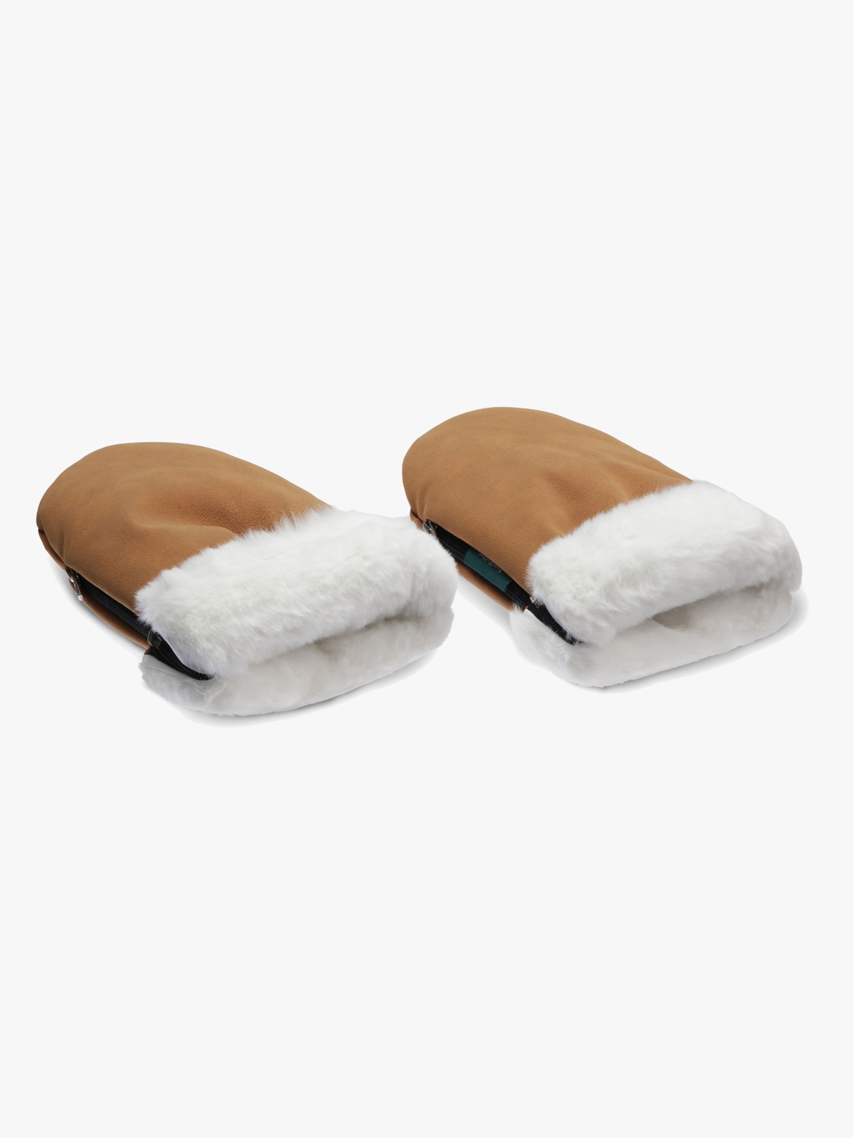 KONG.WALTHER Østerbro Faux Suede Håndvarmere, Brown