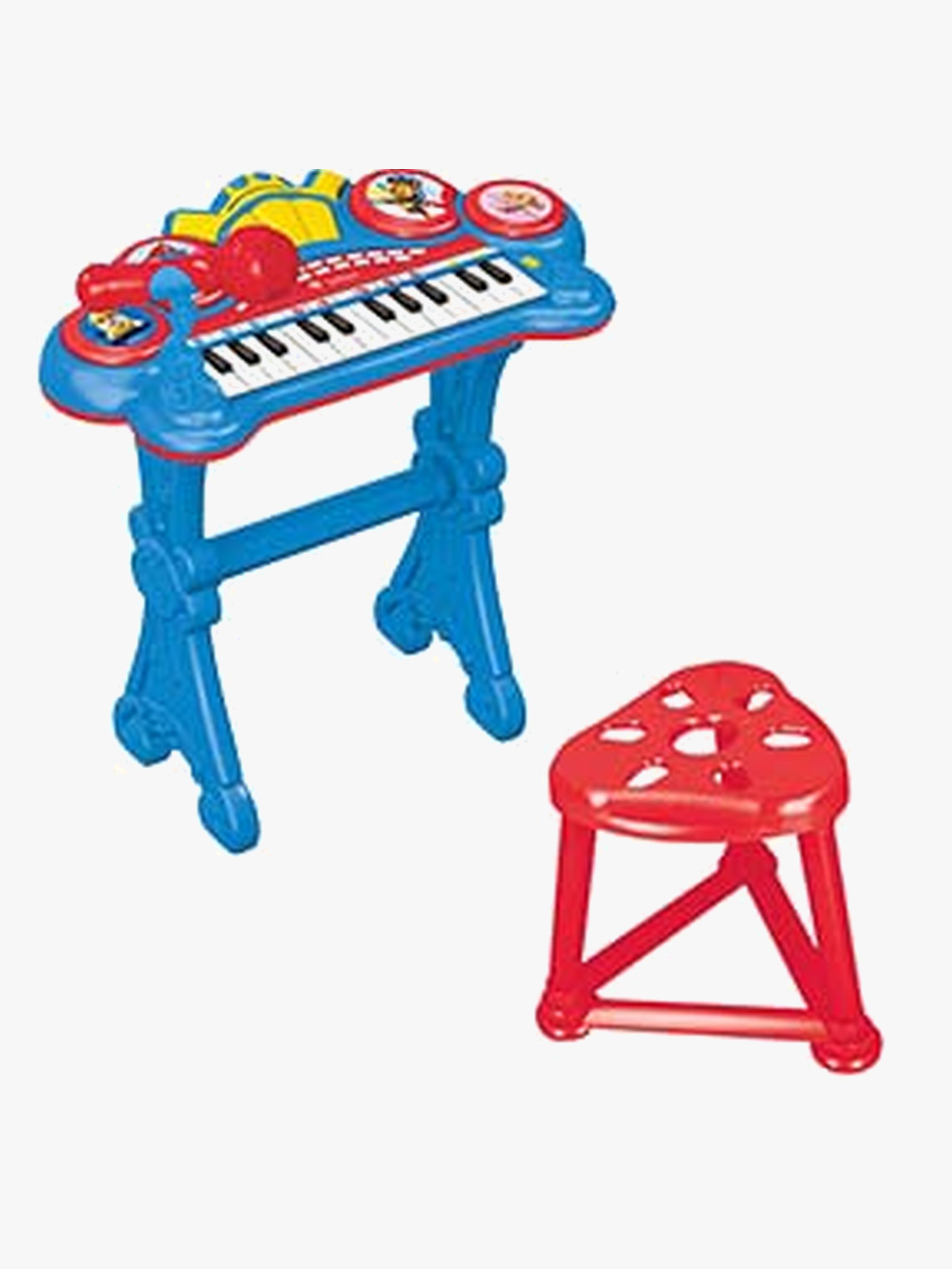Paw Patrol Elektronisk Keyboard med Skammel
