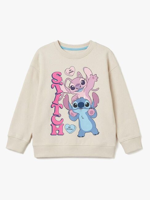Disney Stitch Trøje, Beige 2900003603-76-4656_1.jpg