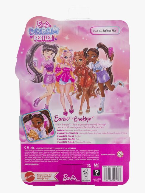 Barbie Dream Besties Dukke Brooklyn