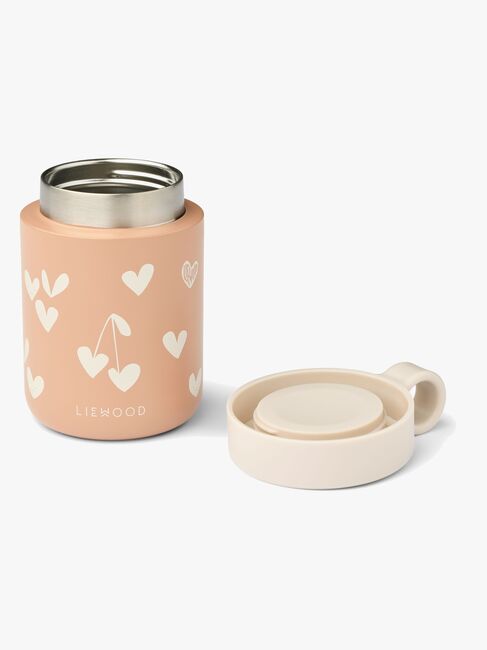 LIEWOOD Kiani  Mønstret Termobeholder, Sweethearts / Pale Tuscany