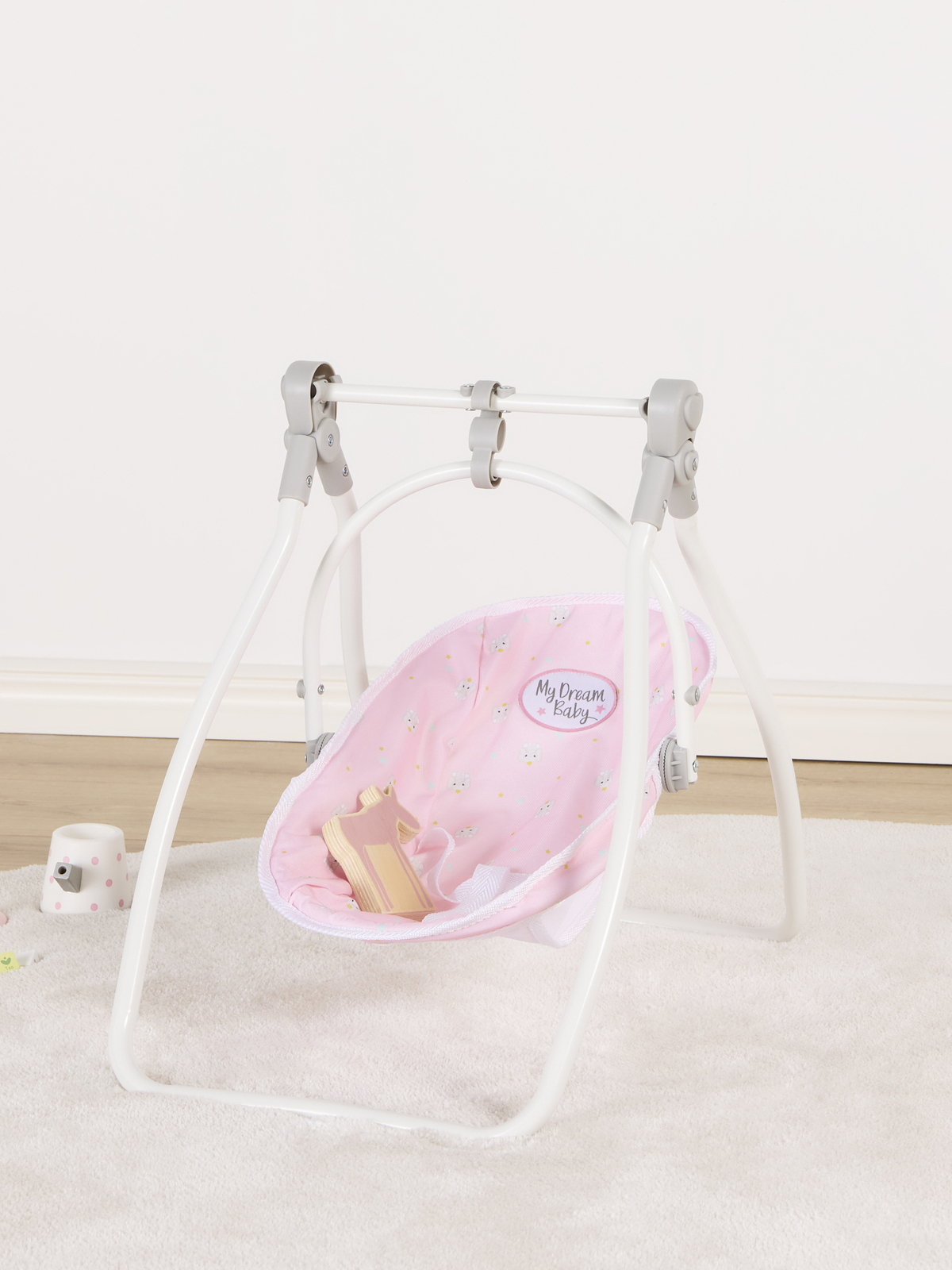 Cloudberry Castle 3-i-1 Legesæt til Dukker, Pink