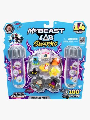 Beast Lab Swarms Samlerfigurer Hyper Fusion 14-pak