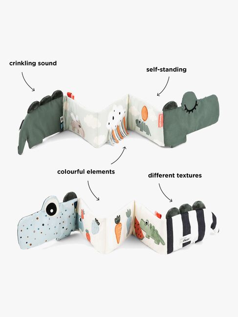 Done By Deer Croco Ativitetsbog, Grøn