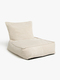 Alice & Fox PIXIE Sækkestol, Lys beige Manchester