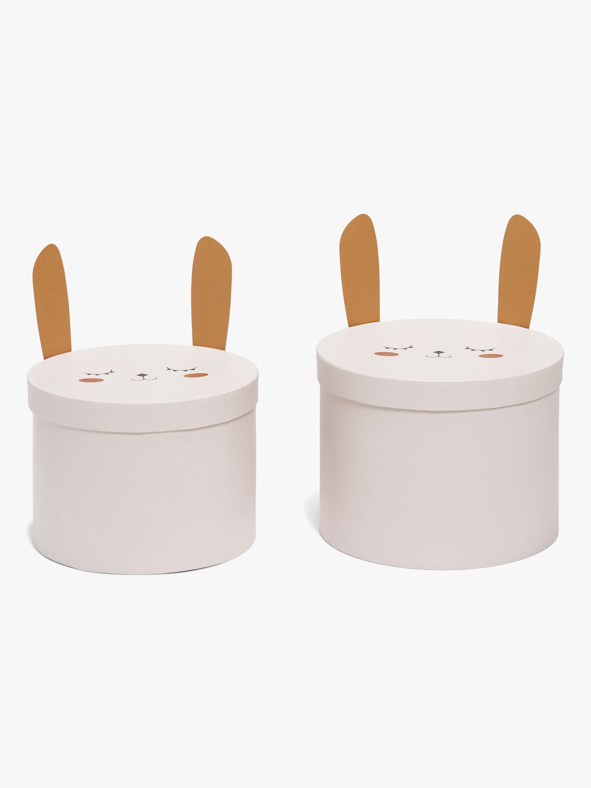 Alice & Fox Opbevaringskasser 2-pak Kanin, Lyserød