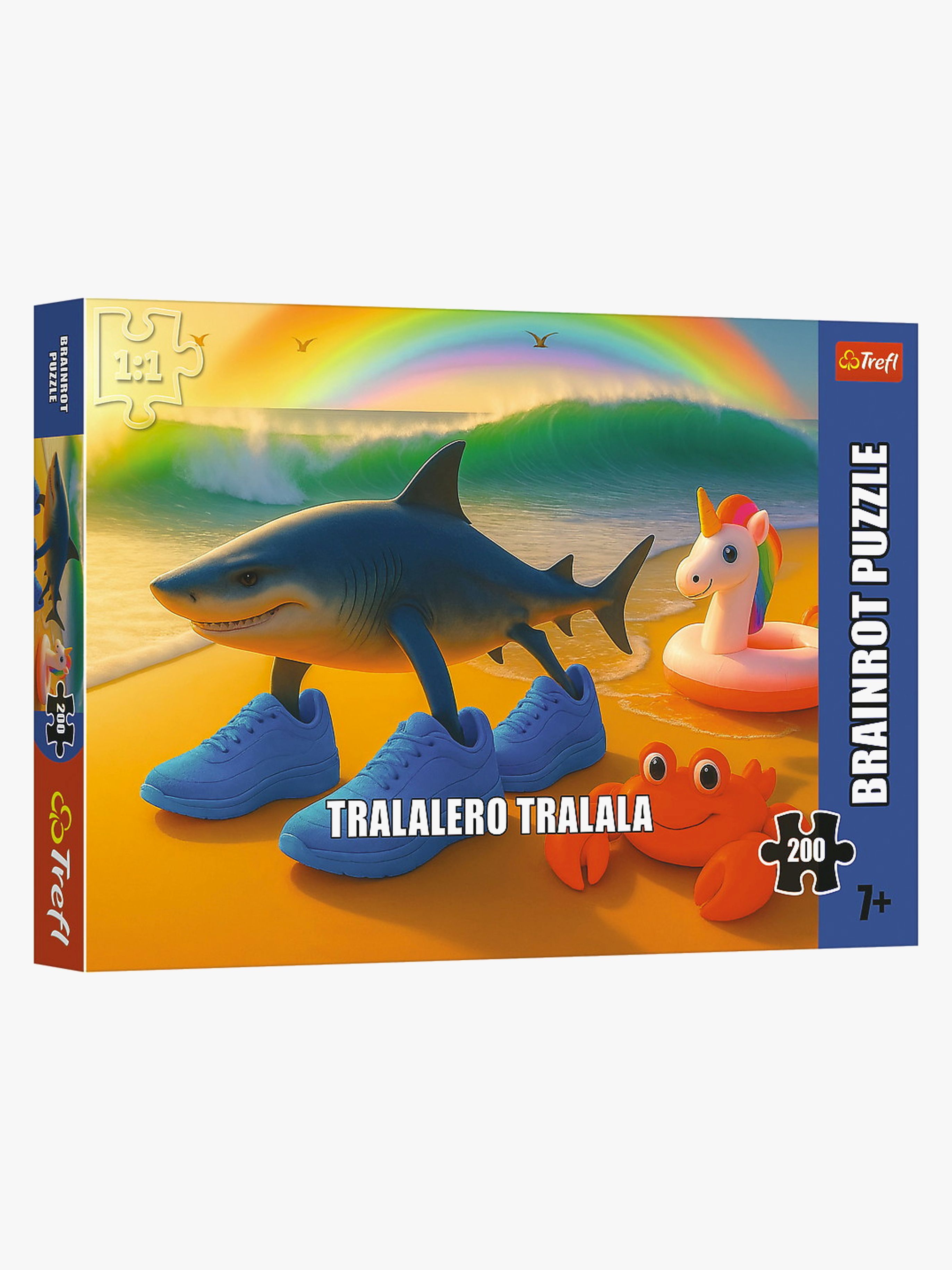 Trefl Brainrot Puslespil Tralalero Tralala 200 Dele