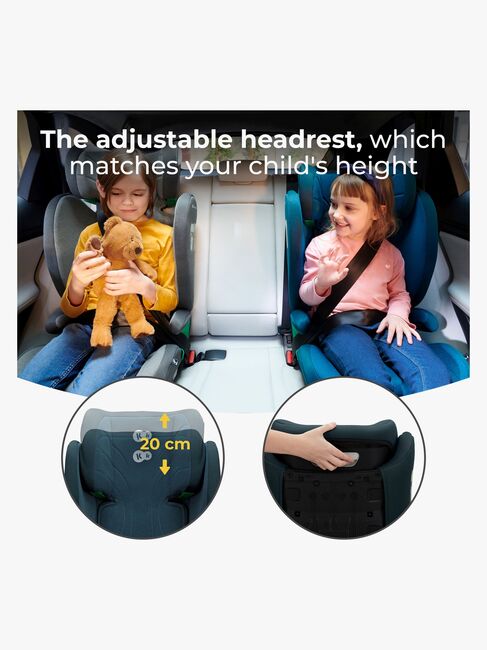 Kinderkraft JUNIOR FIX 2 i-Size Autostol, Harbor Blue