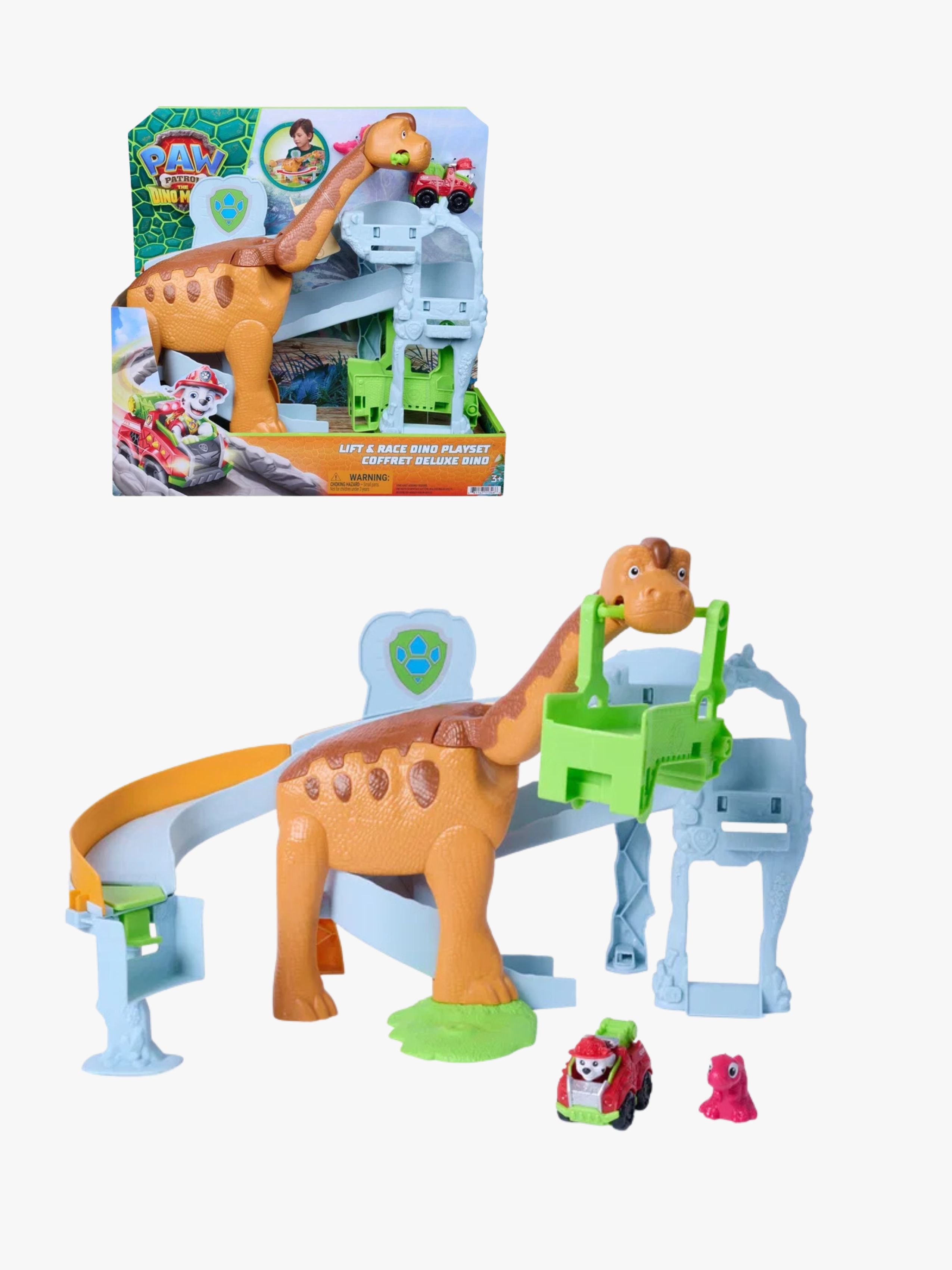 Paw Patrol Dinosaur-Filmen Dino Pup Squad Lift &  Race Køretøj