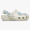 Crocs Classic Denim Flower Kids Crocs, Summit White