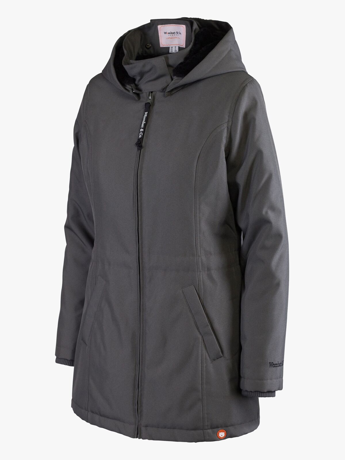 Wombat Wallaby Bærejakke, Grey/Black