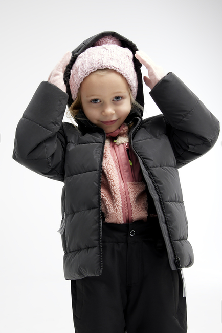 Nordbjørn Star Reflekterende Vinterjakke, Sort