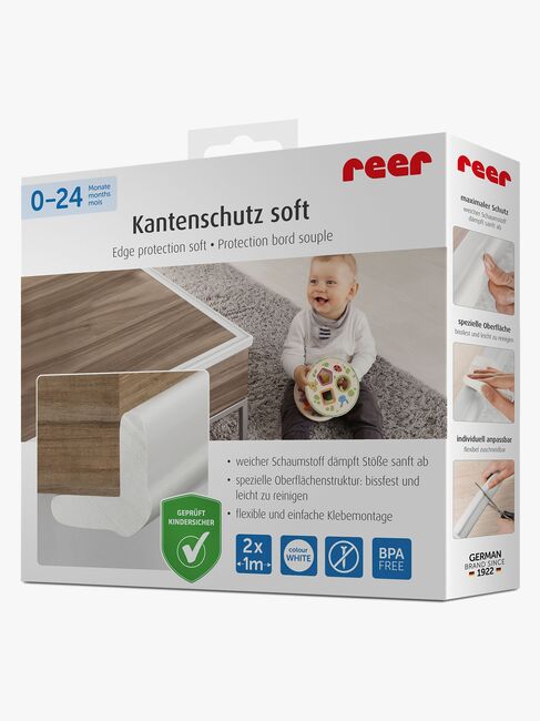 Reer Hjørnebeskytter i Skum, Hvid