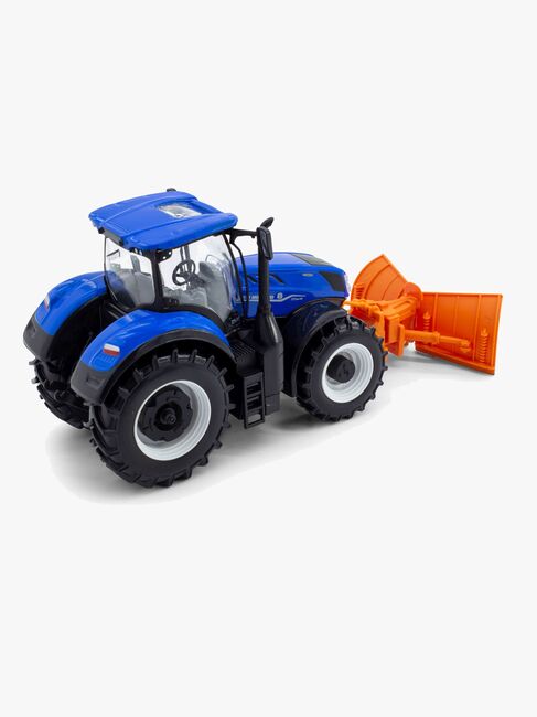 Bburago New Holland T7.315 Traktor med Sneplov 1:32